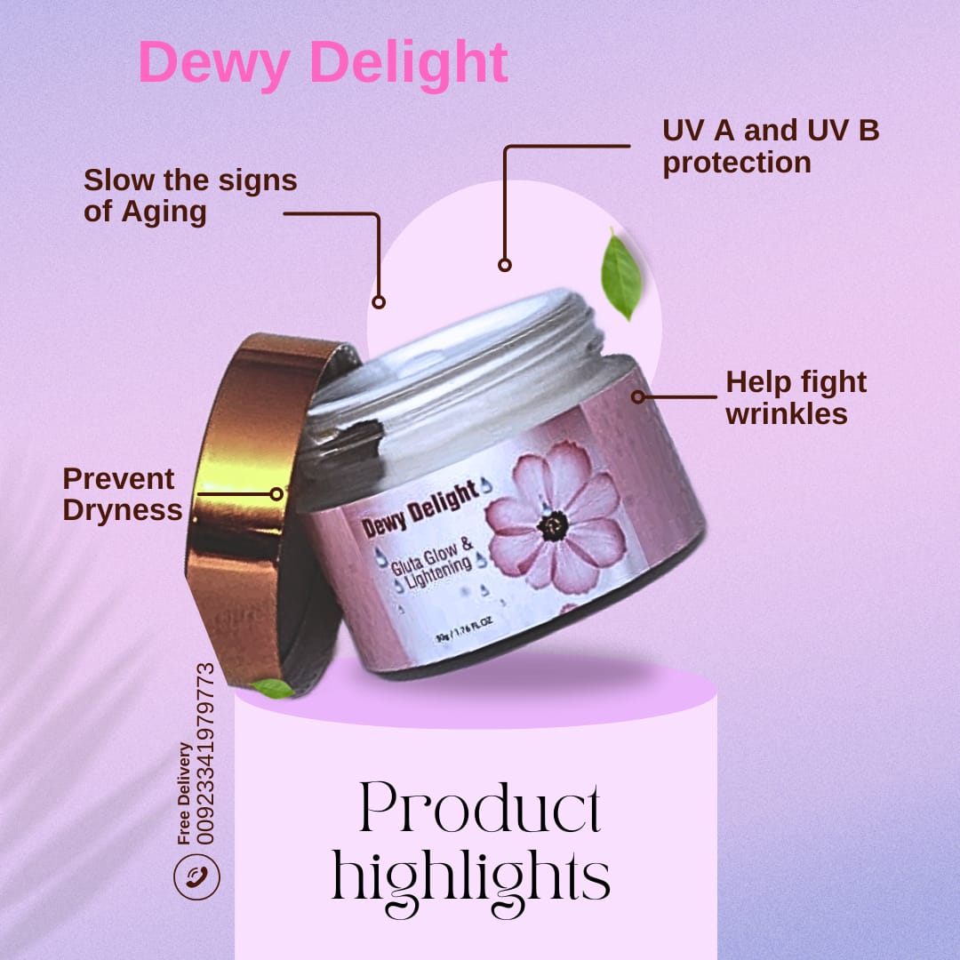 Dewy-Delight Gluta GLow & Lighting Cream